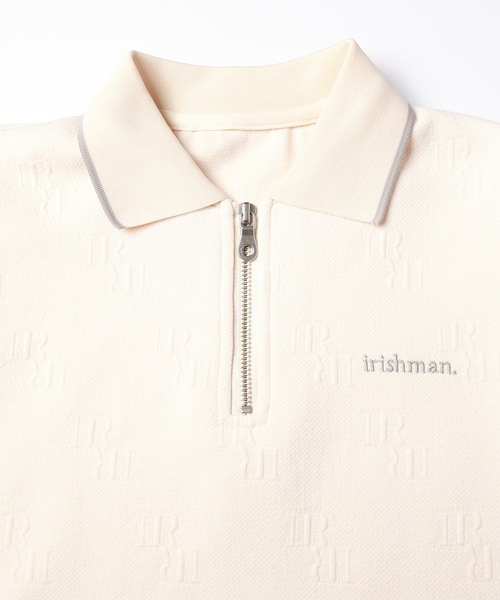 IRISHMAN（アイリッシュマン） ポロシャツ 「W-IR」classic jacquard