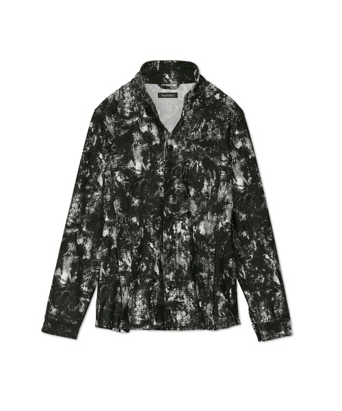 トルネードマート（TORNADO MART）/TORNADO MART∴HTフラワーグレンチェックシャツブルゾン TORNADO MART（トルネードマート） ブルゾン アウター TORNADO MART