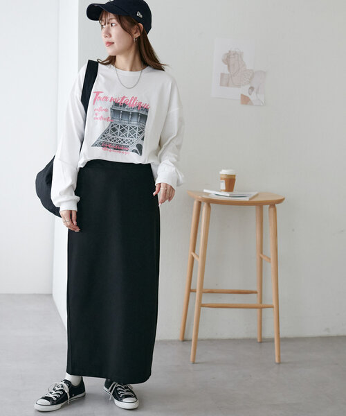 メンズ レディース ユニセックス プリントt  フォトt  ロンT Discoat tシャツ WEB限定フォトプリントロンT レディース