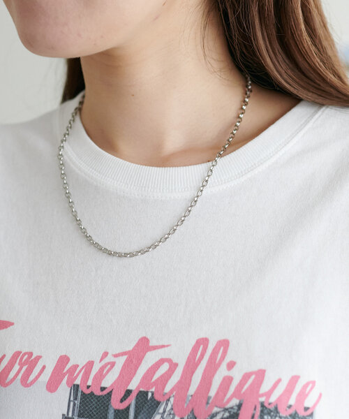 Discoat tシャツ WEB限定フォトプリントロンT レディース