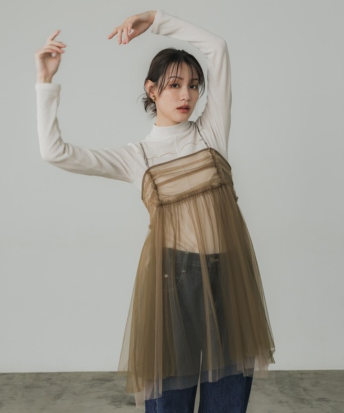 liten リテン Sheer Sculpture Tops｜リテン Liten sheer sculpture