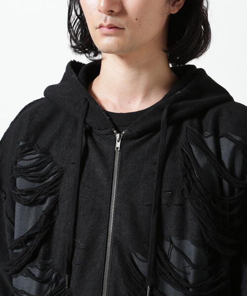 パーカー FR(13)NDS /フレンズ/OPAL DAMAGE HOODIE メンズ レディース 