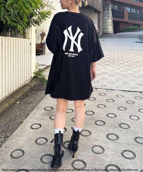 tシャツ 「MLB」ナンバリングロゴT レディース メンズ BACK TO THE FIELD tシャツ 「MLB」ナンバリングロゴT