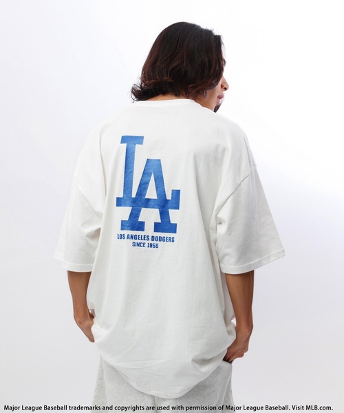 tシャツ 「MLB」ナンバリングロゴT レディース メンズ BACK TO THE FIELD tシャツ 「MLB」ナンバリングロゴT