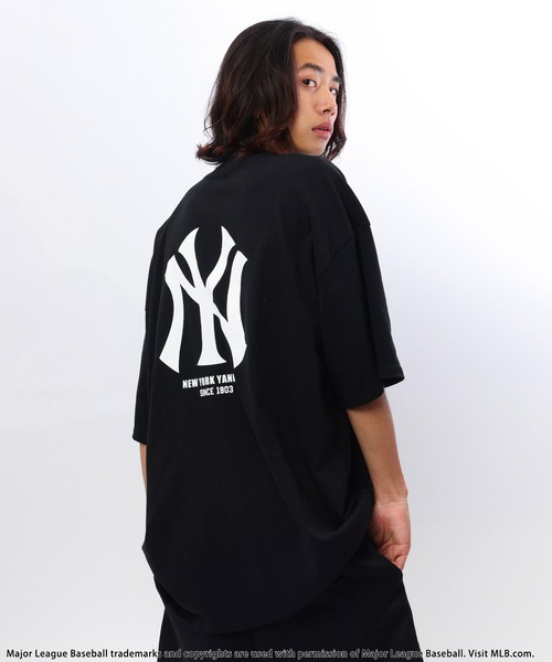 BACK TO THE FIELD tシャツ 「MLB」ナンバリングロゴT