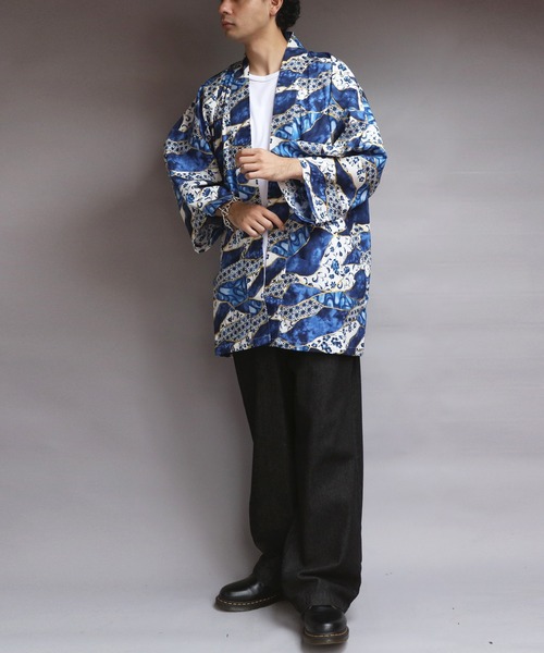 8 浴衣 日本金継ぎ柄法被 メンズ レディース : ZOZOTOWN Yahoo!店
