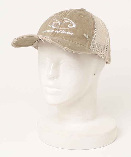 RIPPER メッシュキャップ キャップ 帽子 メンズ 「RIPPER」グランジ