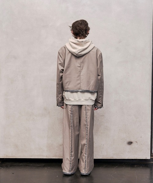 VI E DIT ジャケット テーラードジャケット Cutoff Short Non-Breasted