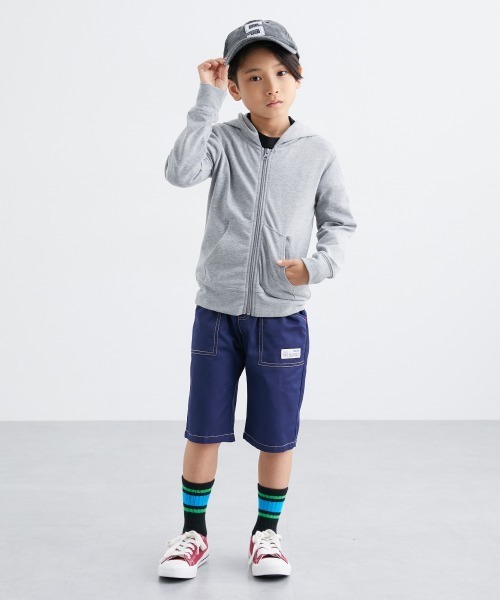 パーカー 色が選べる♪ストレッチジップアップパーカー キッズ 子供服