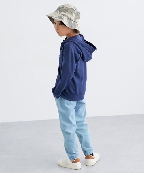 めう⭐️KIDSパーカーコーデ３点 パーカー 色が選べる♪ストレッチジップアップパーカー キッズ 子供服