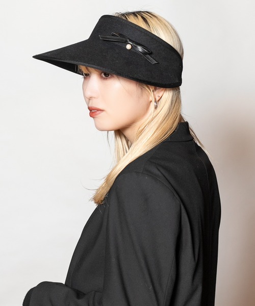 CA4LA（カシラ） サンバイザー LEILA レディース : ZOZOTOWN Yahoo!店
