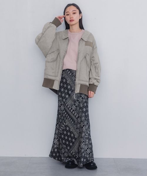 JEANASIS レトロガラマキシスカート　Sサイズ　新品 JEANASIS スカート レトロガラマキシスカート/290382 : ZOZOTOWN