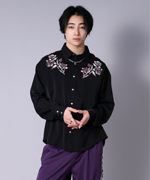 秋冬の新作SUKALAローズプリントセットアップ XS