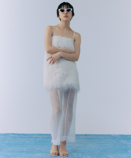 JOSE MOON（ジョゼムーン） ワンピース FRINGE BOXY CAMIDRESS