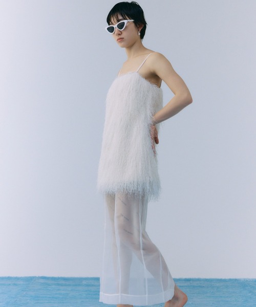 JOSE MOON（ジョゼムーン） ワンピース FRINGE BOXY CAMIDRESS