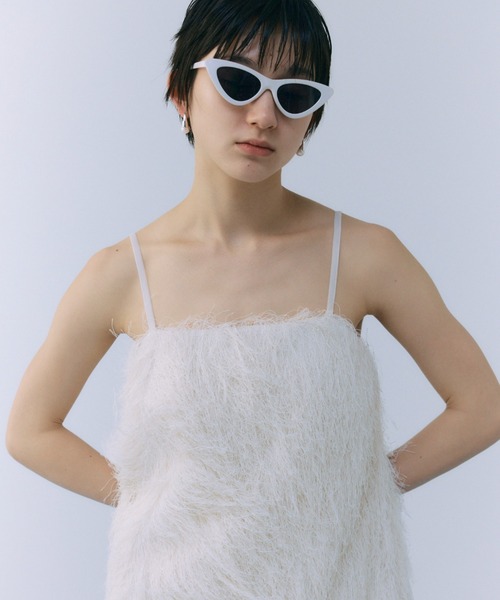 JOSE MOON（ジョゼムーン） ワンピース FRINGE BOXY CAMIDRESS