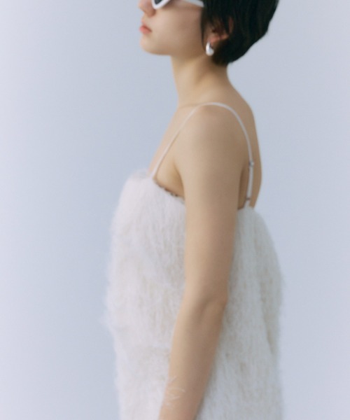 JOSE MOON（ジョゼムーン） ワンピース FRINGE BOXY CAMIDRESS