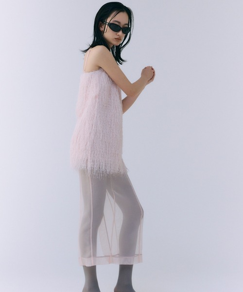 JOSE MOON（ジョゼムーン） ワンピース FRINGE BOXY CAMIDRESS