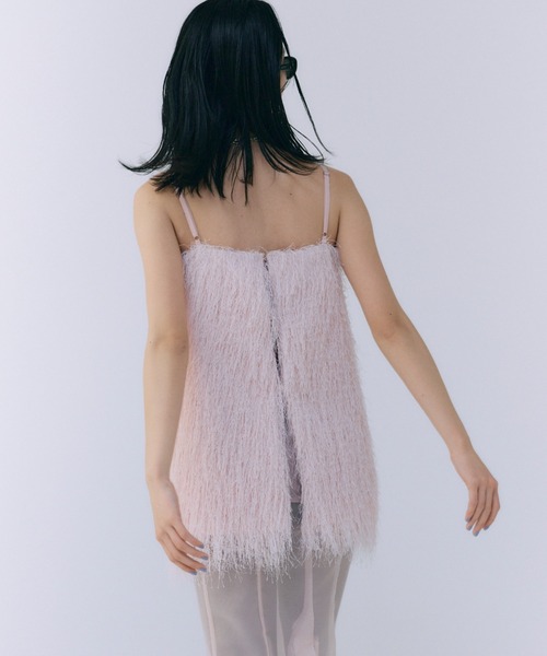 JOSE MOON（ジョゼムーン） ワンピース FRINGE BOXY CAMIDRESS
