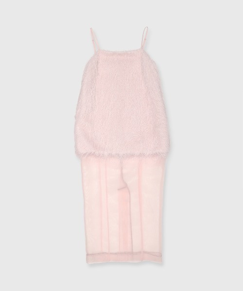 JOSE MOON（ジョゼムーン） ワンピース FRINGE BOXY CAMIDRESS