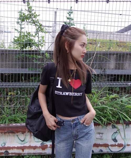 TEEN BOOP tシャツ I LOVE ロゴTee レディース : ZOZOTOWN Yahoo!店