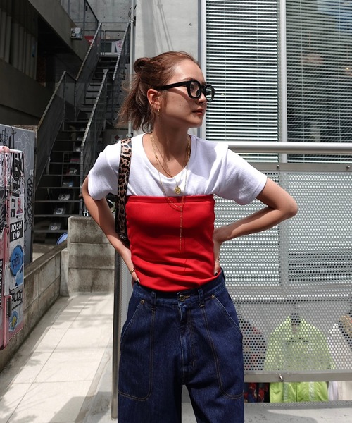 TEEN BOOP tシャツ 半袖 I LOVE ロゴTee レディース : ZOZOTOWN Yahoo