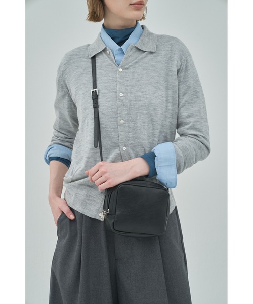 U 遊 ショルダーバッグ バッグ 「U/遊」ゴートレザーミニショルダーBAG