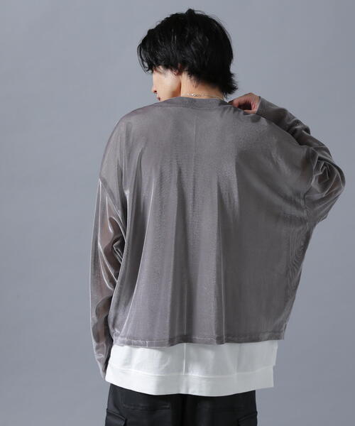 カーディガン DankeSchon/ダンケシェーン/MESH VELOR CARDHIGAN レディース メンズ DANKE SCHON カーディガン DankeSchon/ダンケシェーン/MESH