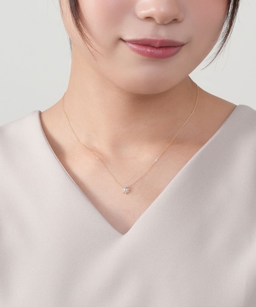 VENDOME AOYAMA（ヴァンドーム青山） ネックレス K10YG ホワイト