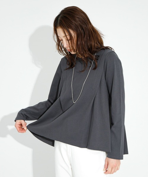 URBAN RESEARCH Sonny Label tシャツ バックタックフレアカット