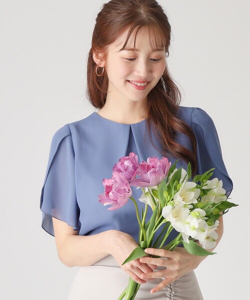 COUP DE CHANCE（クードシャンス） ブラウス シャツ 「洗える／日本製