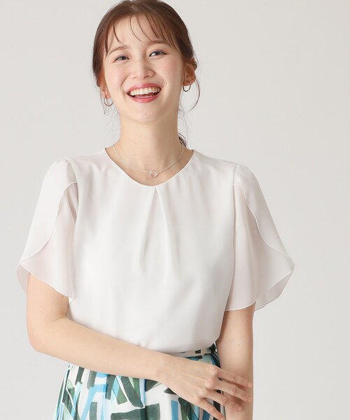 COUP DE CHANCE（クードシャンス） ブラウス シャツ 「洗える／日本製