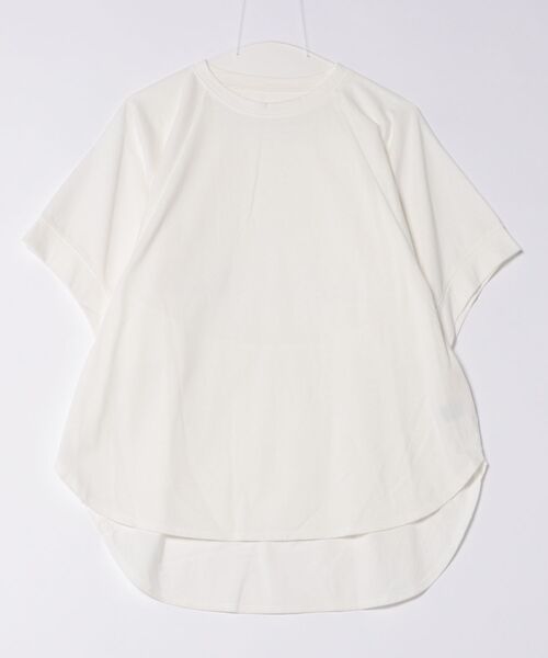 tシャツ 「AECA BLANC」アエカブラン/オーガニックコットン　コクーンプルオーバー レディース