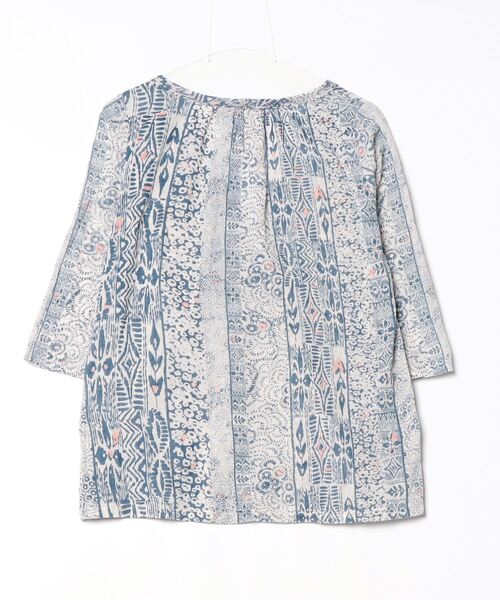 「Pal'las Palace」 7分袖シャツ 3 ネイビー レディース Pal'las Palace 「Pal'las Palace」 7分袖ブラウス S ネイビー