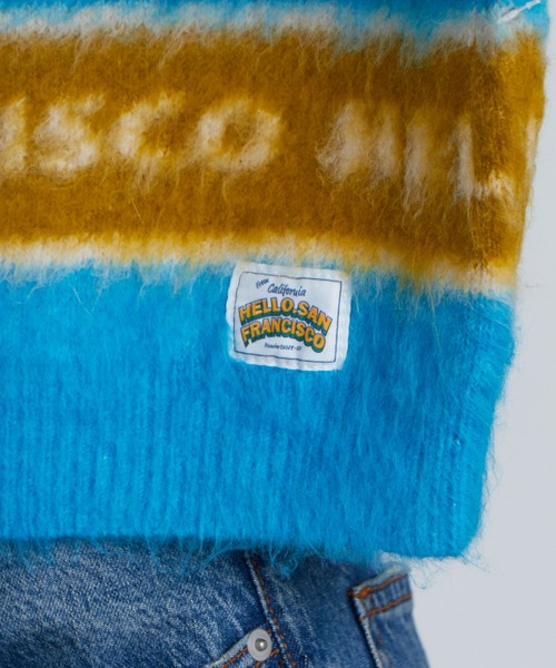 「HELLO.SANFRANCISCO」 長袖ニット ONE SIZE アイボリー レディース_画像4