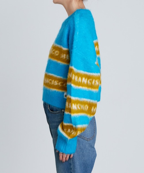 「HELLO.SANFRANCISCO」 長袖ニット ONE SIZE アイボリー レディース_画像6