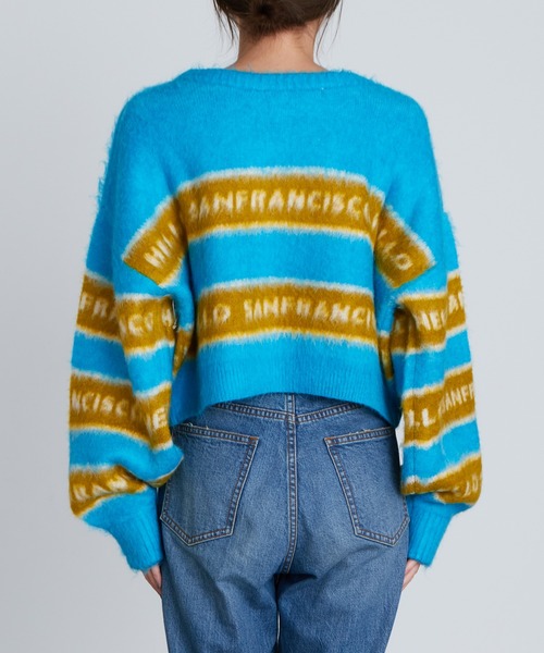 「HELLO.SANFRANCISCO」 長袖ニット ONE SIZE アイボリー レディース_画像7