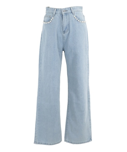 [BLUEEAST] Denim брюки MEDIUM голубой женский 
