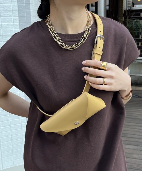 Dou Douバッグ DouDou（ドゥドゥ） ショルダーバッグ バッグ レザーベルトバッグ