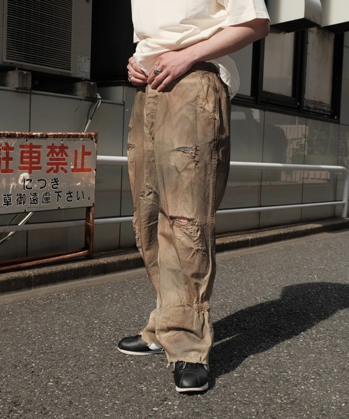 パンツ NAM ナム / BELLOWS TROUSERS ZOMBIE メンズの画像