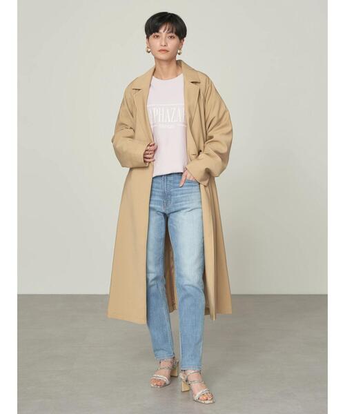 「AMERICAN HOLIC」 トレンチコート M ベージュ レディース