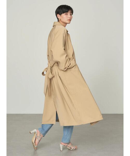 「AMERICAN HOLIC」 トレンチコート M ベージュ レディース