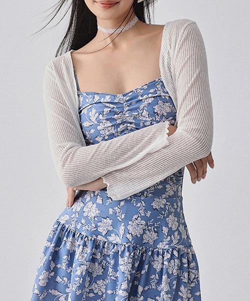 TeddyShop（テディショップ） 水着 レディース水着 長袖シアーリブ
