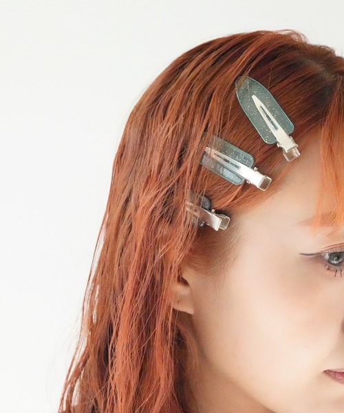 多色 ヘアピン セット カラーヘアピン5点セット 9880[品番：XB000010184]｜Amiyo