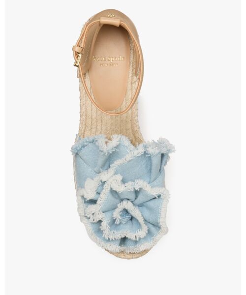 【Kate Spade】Leandra エスパドリーユ ウェッジサンダル kate spade NEW YORK サンダル フローリッシュ エスパドリーユ