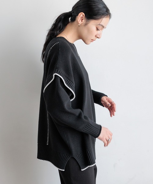 LOWRYS FARM（ローリーズファーム） ニット セーター 2WAYハイ