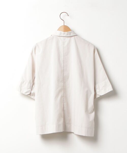 「DANTON」 半袖シャツ 36 ベージュ レディース Danton 「DANTON」 半袖シャツ 36 ベージュ レディース