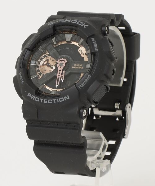 CASIO G-SHOCK ブラック/ゴールド デジタル腕時計 GA-110GB-1AJF | CASIO