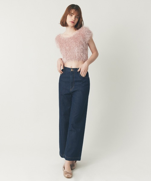 DEICY（デイシー） ニット セーター ラメシャギーショートニット