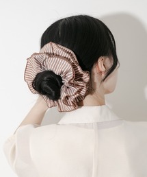 シュシュ ストライプボリュームシュシュ｜ZOZOTOWN Yahoo!店